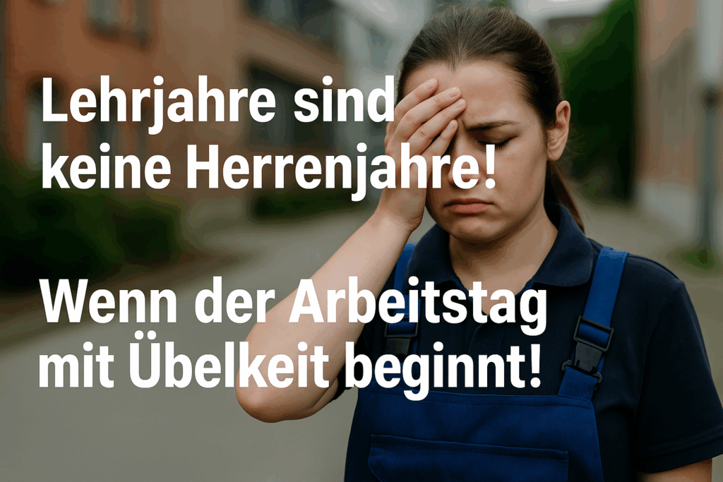 Lehrjahre sind keine Herren Jahre