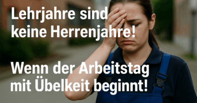Lehrjahre sind keine Herren Jahre